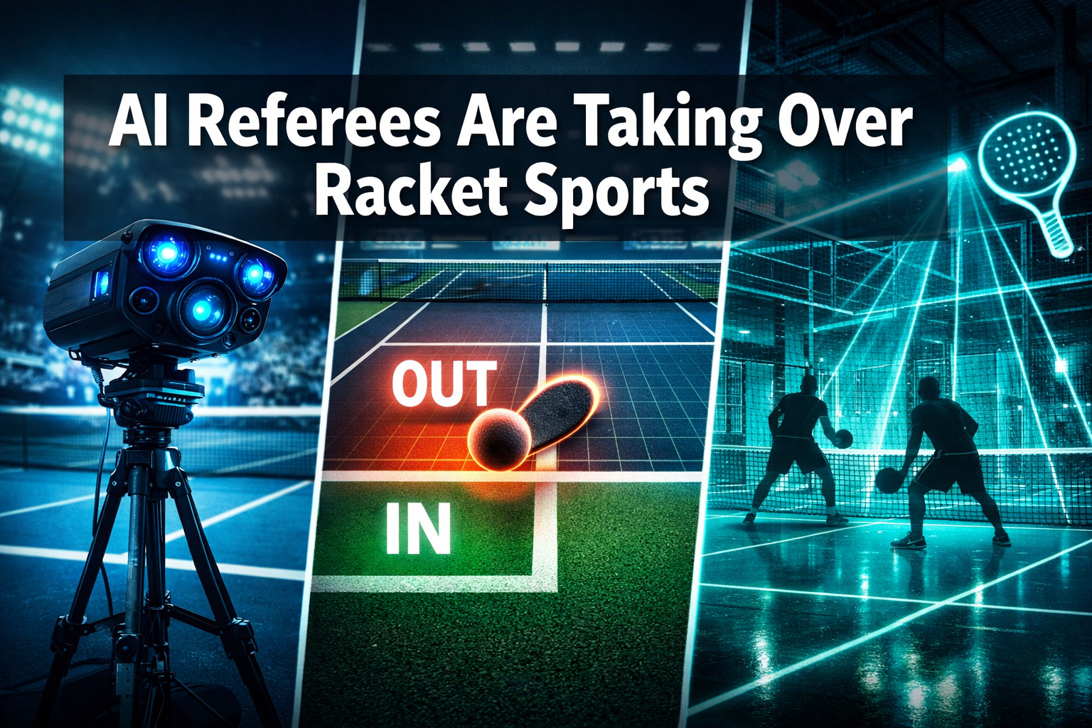 AI Referees Revolutionizing Racket Sports: How Tennis, Padel, and Pickleball Are Ditching Human Officials in 2026