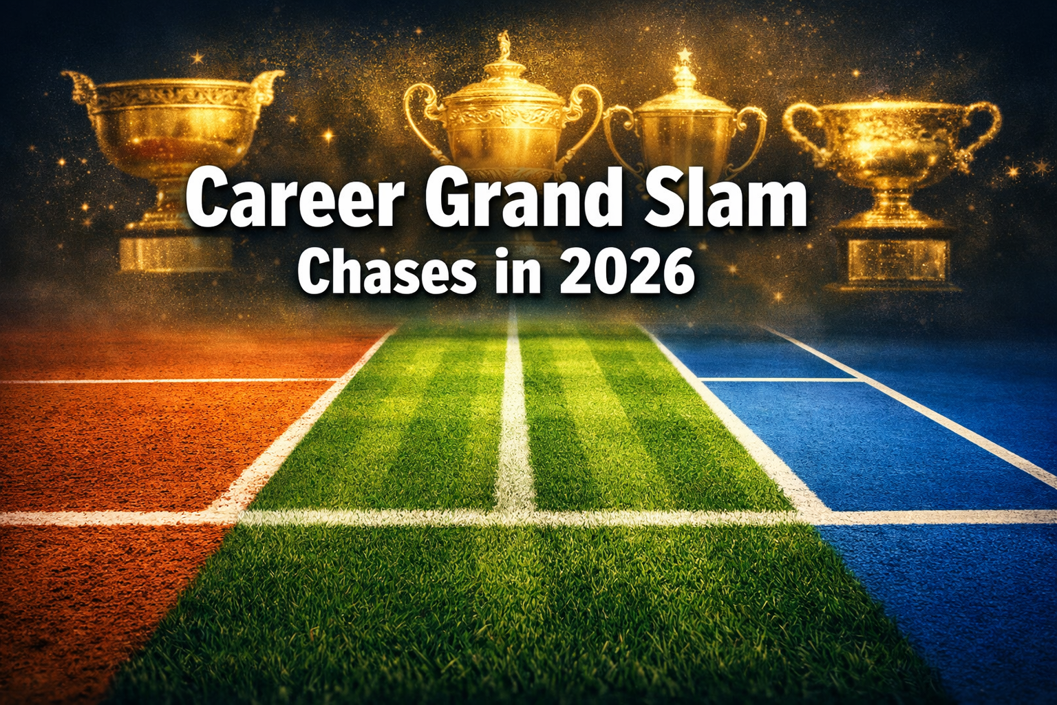 Career Grand Slam Chases in 2026: Alcaraz, Swiatek, and Sinner’s Paths to Tennis Immortality
