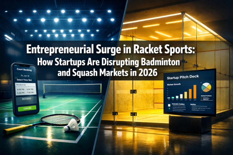 Entrepreneurial Surge in Racket Sports: How Startups Are Disrupting Badminton and Squash Markets in 2026