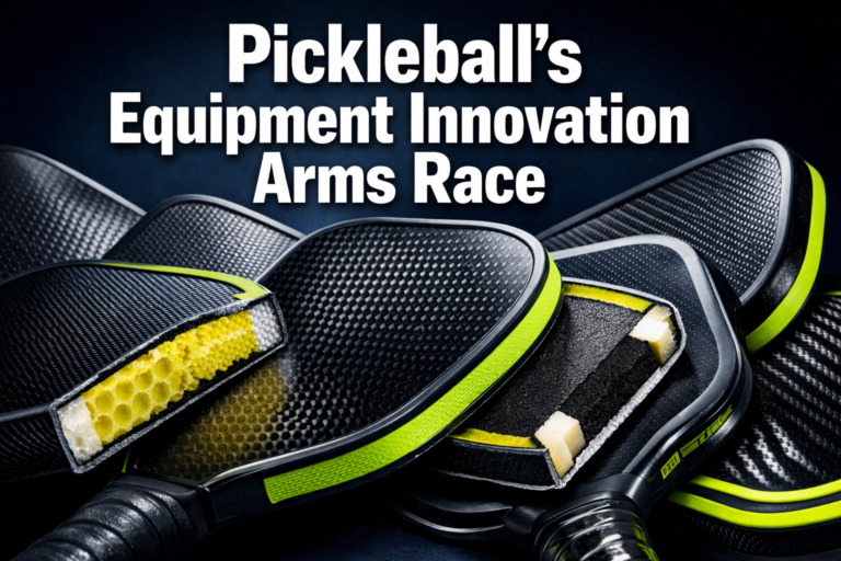 Pickleball’s Equipment Innovation Arms Race: How Paddle Technology and Materials Are Evolving Beyond the Boom