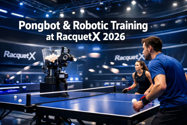 Pongbot and Robotic Training Innovations: Revolutionizing Table Tennis and Racquet Sports Practice at RacquetX 2026