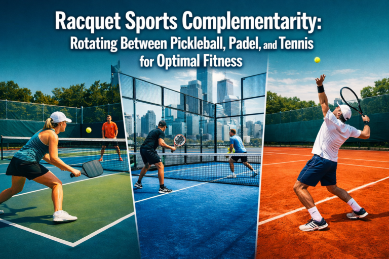 Racquet Sports Complementarity: Rotating Between Pickleball, Padel, and Tennis for Optimal Fitness