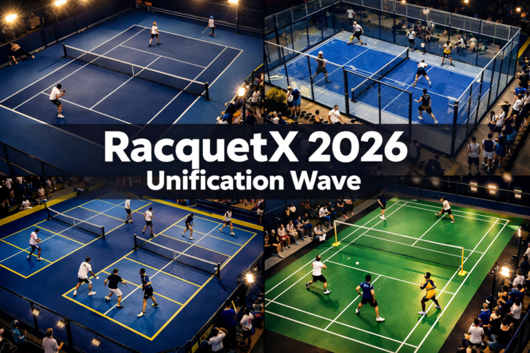 RacquetX 2026 Unification Wave: How Multi-Sport Events Are Fostering Collaboration Across Tennis, Pickleball, Padel, and Beyond