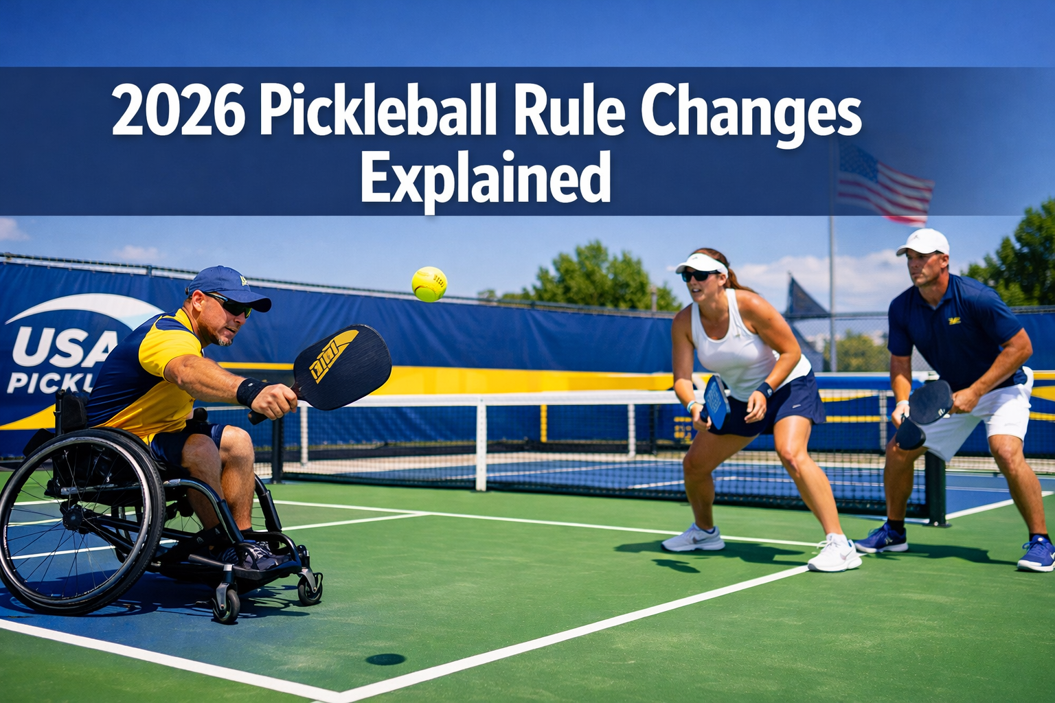 USA Pickleball’s 2026 Rule Changes Explained: Rally Scoring, Adaptive Divisions, and Serve Clarifications