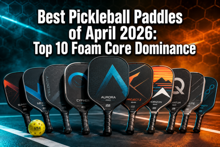 Best Pickleball Paddles of April 2026: Top 10 Foam Core Dominance and Performance Reviews