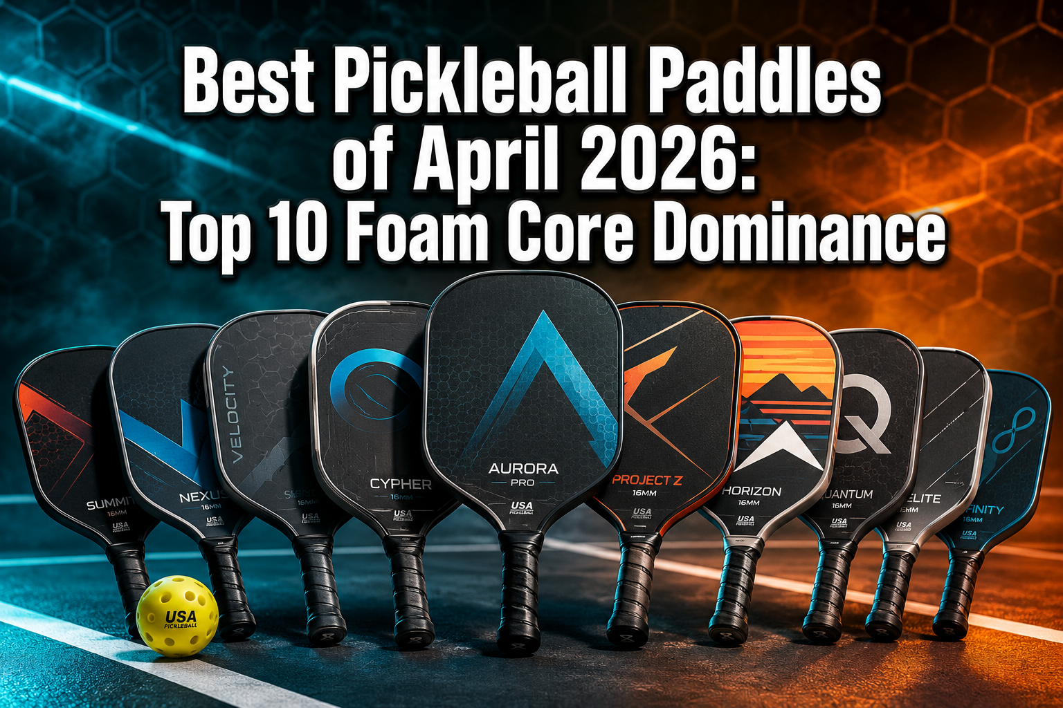 Best Pickleball Paddles of April 2026: Top 10 Foam Core Dominance and Performance Reviews