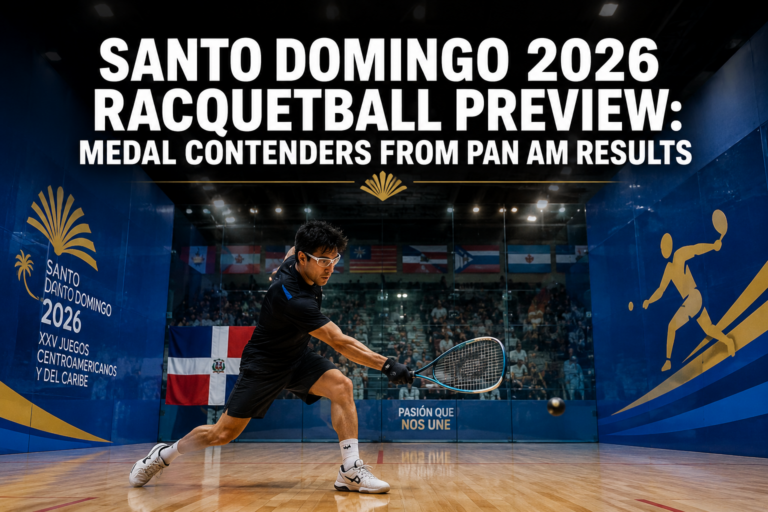 Central American Games Racquetball Preview: Santo Domingo 2026 Medal Contenders from Pan Am Results