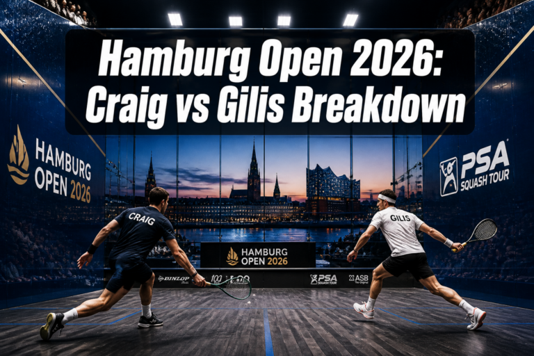 Hamburg Open 2026: Craig vs Gilis Breakdown and Key Takeaways for PSA Tour Contenders
