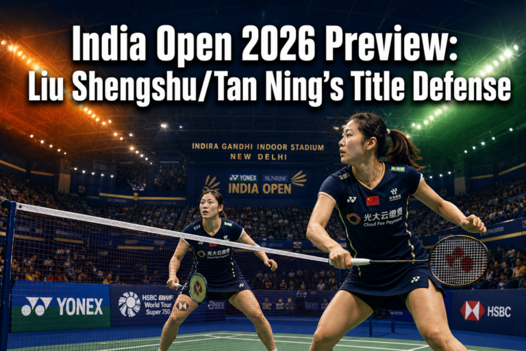India Open 2026 Preview: Liu Shengshu/Tan Ning’s Title Defense and Rising Challengers in New Delhi