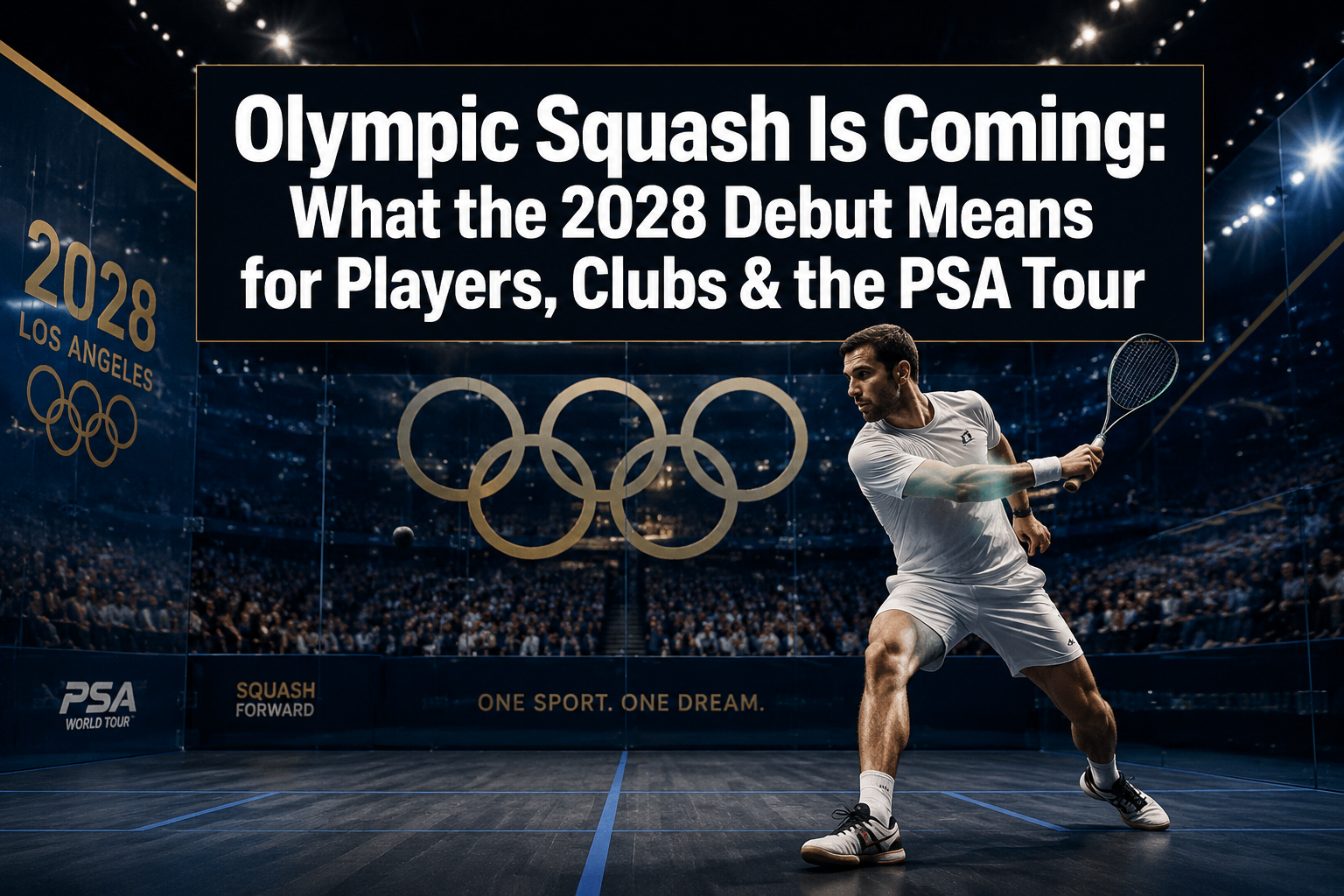 Olympic Squash Is Coming: What the 2028 Debut Means for Players, Clubs, and the PSA Tour