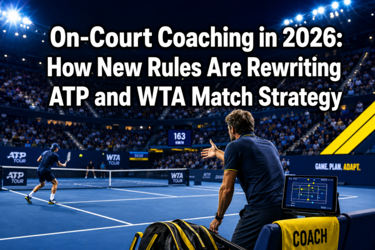 On-Court Coaching in 2026: How New Rules Are Rewriting ATP and WTA Match Strategy