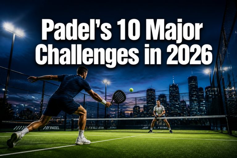 Padel’s 10 Major Challenges in 2026: Solutions for Growth, Safety, and Sustainability