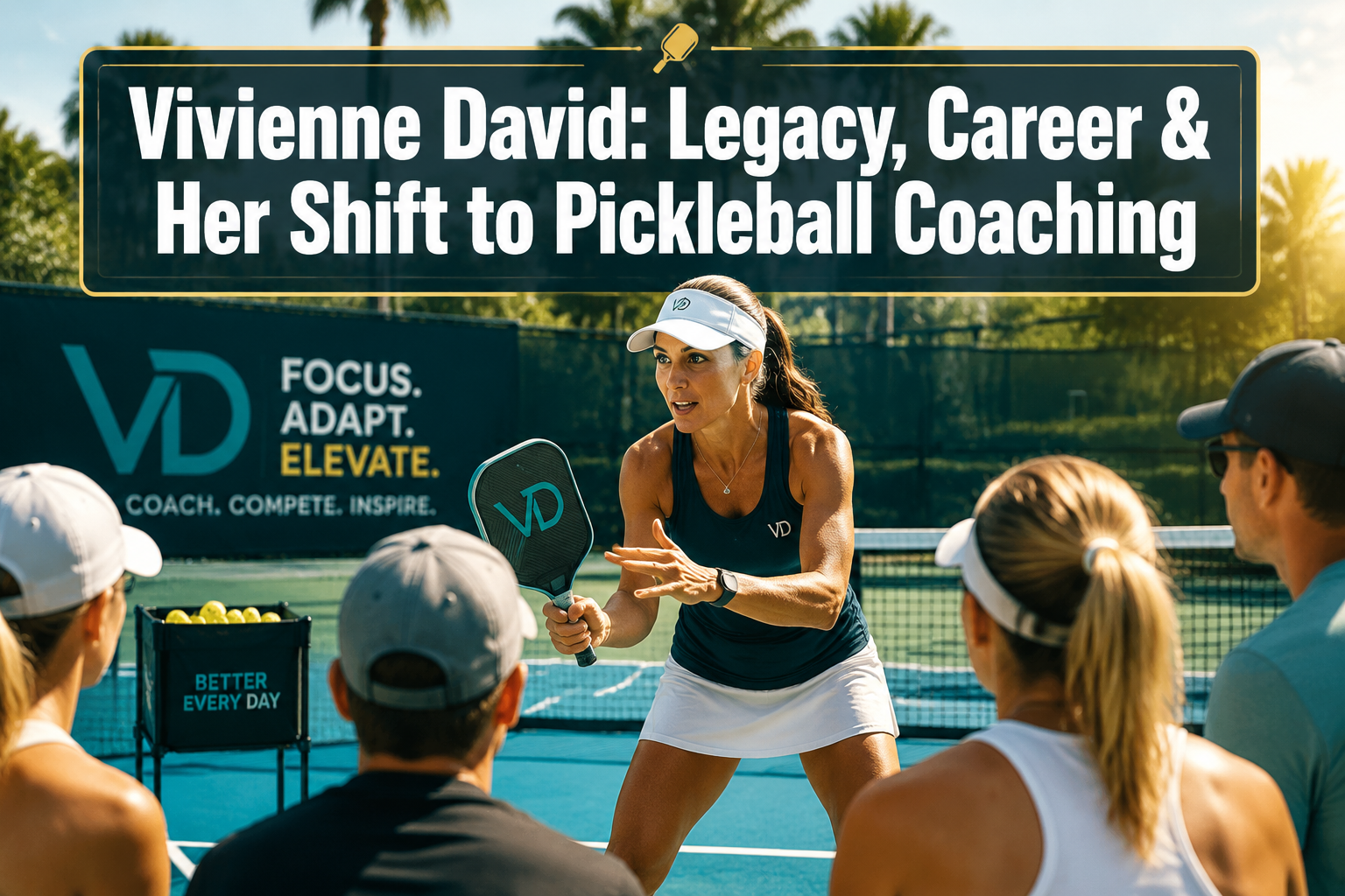 Vivienne David’s Retirement: Legacy, Career Highlights, and Her Shift to Pickleball Coaching