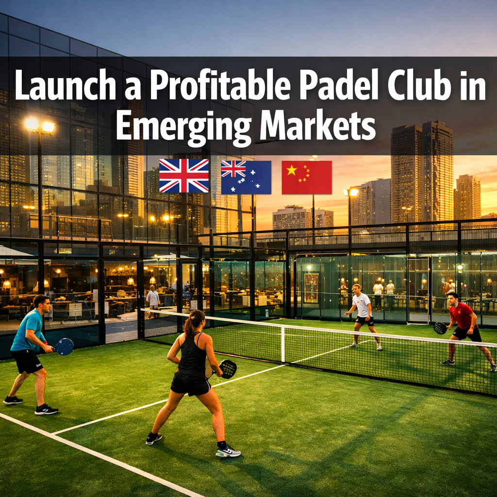 How to Launch a Profitable Padel Club in Emerging Markets: Lessons from the UK, Australia, and Asia