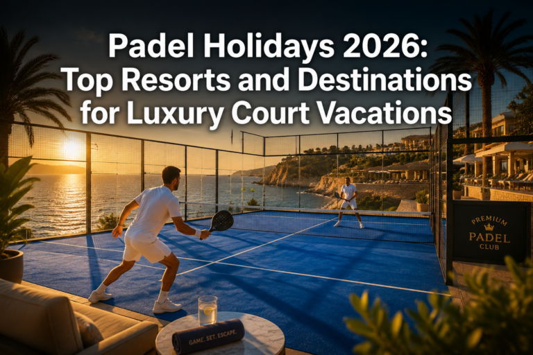 Padel Holidays 2026: Top Resorts and Destinations for Luxury Court Vacations