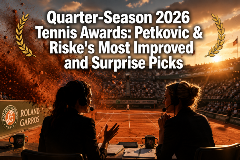 Quarter-Season 2026 Tennis Awards: Petkovic and Riske’s Most Improved and Surprise Picks