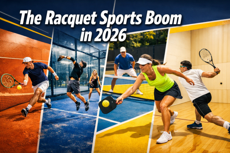The Racquet Sports Boom in 2026: What Tennis, Padel, Pickleball, and Racquetball Can Learn from Each Other