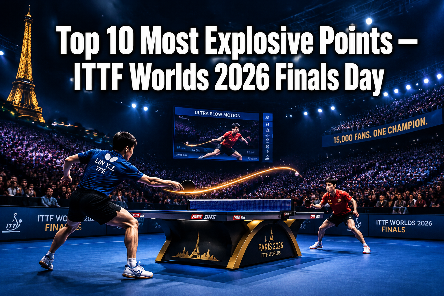 Top 10 Most Explosive Points from ITTF Worlds 2026 Finals Day: Reliving the Drama in Ultra-Slow Motion