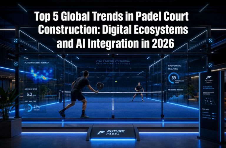 Top 5 Global Trends in Padel Court Construction: Digital Ecosystems and AI Integration in 2026