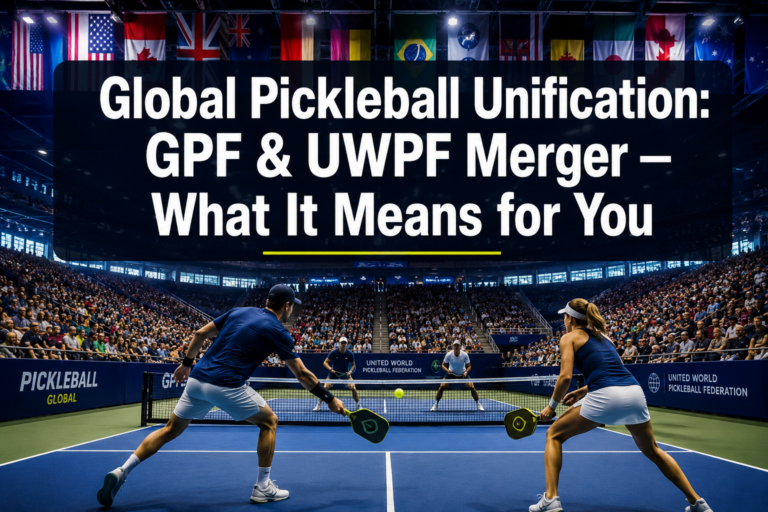 Global Pickleball Unification: GPF and UWPF Merger Plans and What It Means for Pros and Amateurs