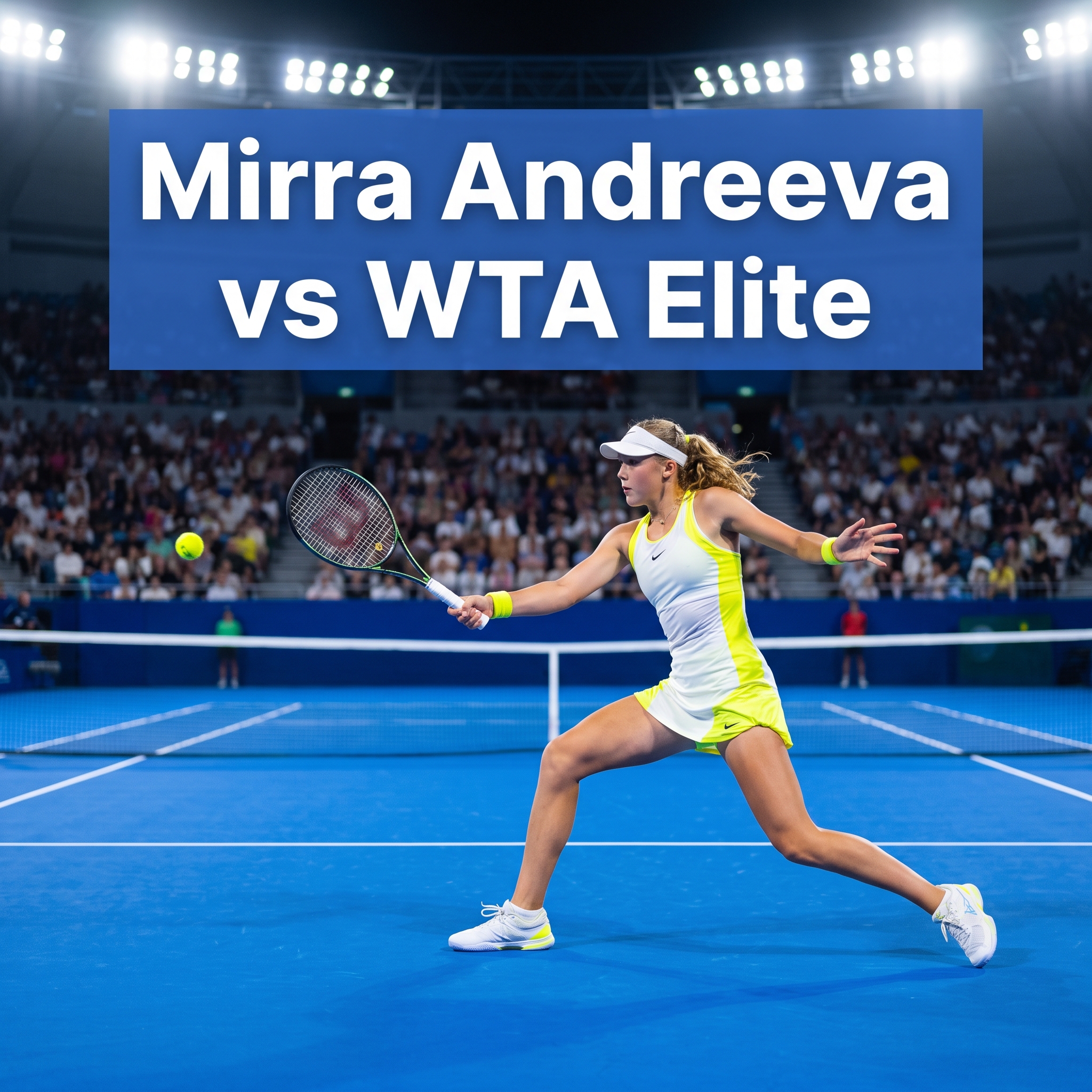 Mirra Andreeva vs WTA Elite: Junior Edge to Pro Rivalry in 2026 Hard Courts