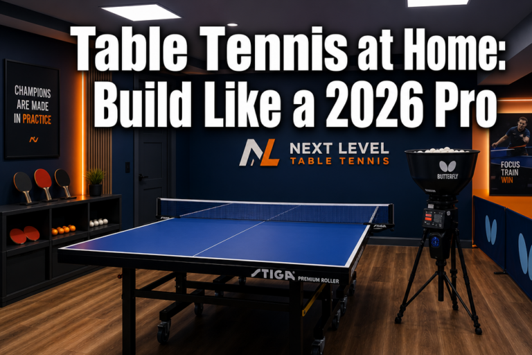 Table Tennis at Home: Building a Training Setup Inspired by 2026 Professional Tournament Standards