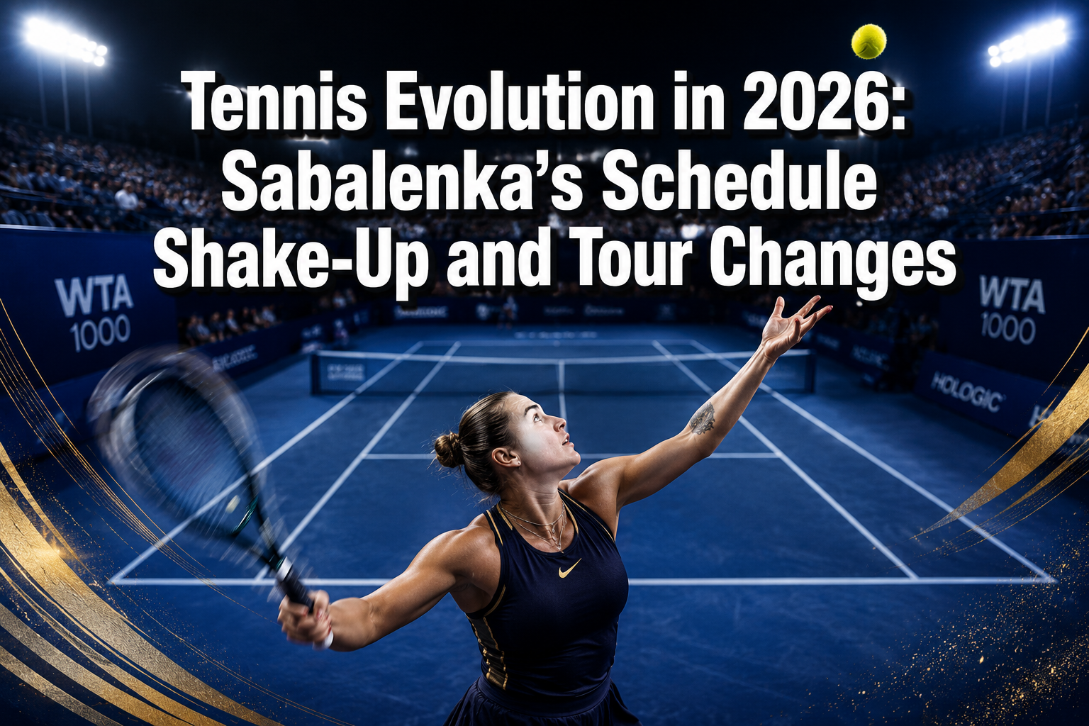 Tennis Evolution in 2026: Sabalenka’s Schedule Shake-Up and Tour Changes