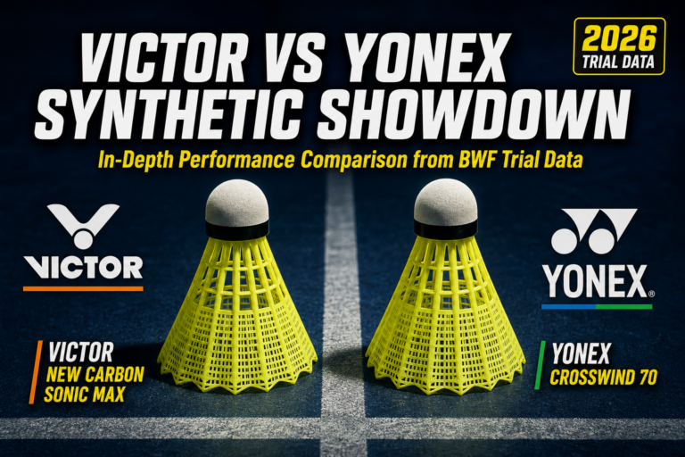 Victor vs Yonex Synthetic Showdown: In-Depth Performance Comparison from BWF Trial Data