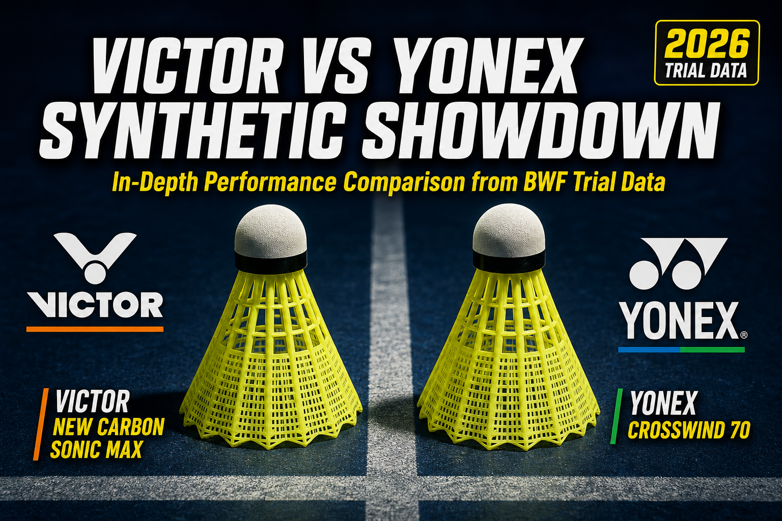 Victor vs Yonex Synthetic Showdown: In-Depth Performance Comparison from BWF Trial Data
